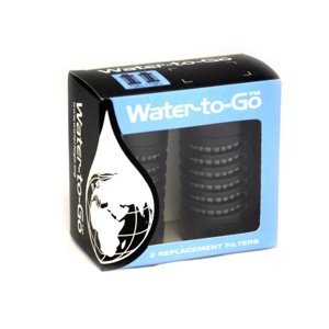Water To Go Náhradní filtr na láhev Water To Go černá Doplňky
