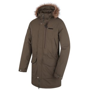 Husky Nelidas M XL, deep khaki Pánský zimní kabát