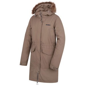 Husky Nelidas L XL, mocha Dámský zimní kabát