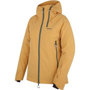 Husky Gambola L XXL, lt. yellow Dámská lyžařská plněná bunda