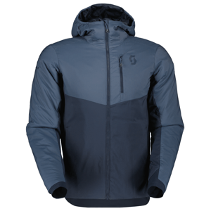 Scott Insuloft light M, metal blue/dark blue Pánská zimní bunda s kapucí