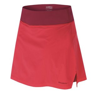Husky Flamy L XL, pink Dámská funkční sukně se šortkami