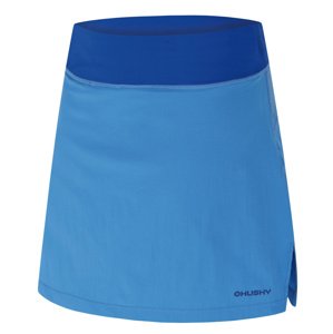 Husky Flamy L XS, blue Dámská funkční sukně se šortkami