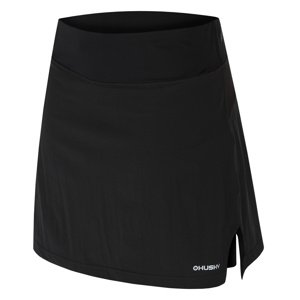 Husky Flamy L XL, black Dámská funkční sukně se šortkami