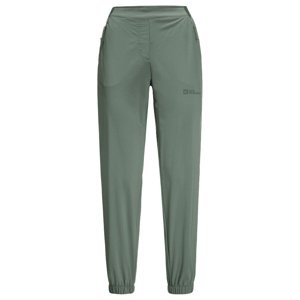 Jack Wolfskin Prelight XS, picnic green Dámské softshellové kalhoty