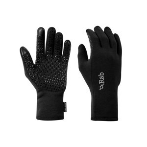 Rab Power Stretch Contact Grip M, black Pánské rukavice