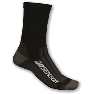 Sensor Ponožky Treking Evolution černá/šedá 35-38