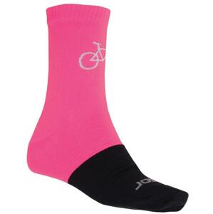 Sensor Ponožky Tour Merino Wool růžová/černá 39-42