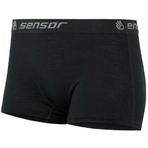 Sensor Merino Active dámské kalhotky s nohavičkou černá M
