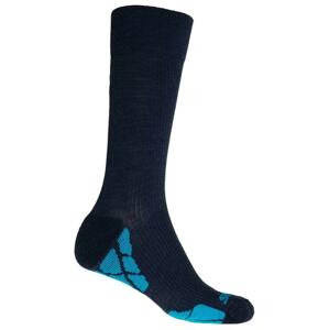 Sensor Ponožky Hiking Merino tm.modrá/modrá 39-42
