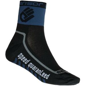 Sensor Ponožky Race Lite Hand černá/tm.modrá 35-38