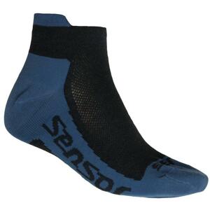 Sensor Ponožky Race Coolmax Invisible černá/modrá 39-42