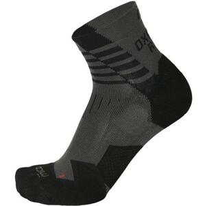 Mico Compression Oxi-Jet Run Ankle Socks L