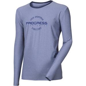 Pánské sportovní triko Progress Patrick šedý melír