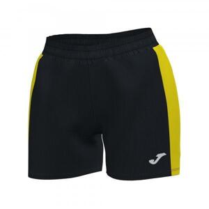 Joma Maxi Short Black-Yellow 2XS