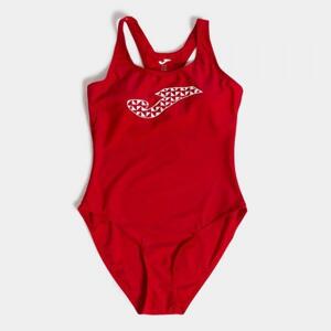 Joma Lake III Swimsuit Red 2XS
