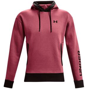 Under Armour Recover Fleece Hoodie-RED XS