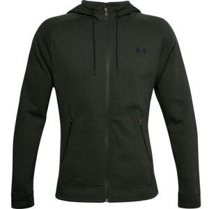 Under Armour Charged Cotton FLC FZ HD-GRN S