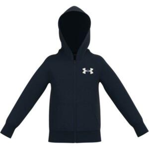 Under Armour RIVAL COTTON FZ HOODIE-NVY XS