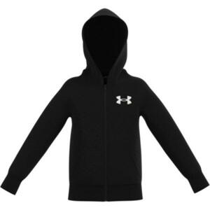 Under Armour RIVAL COTTON FZ HOODIE-BLK XS