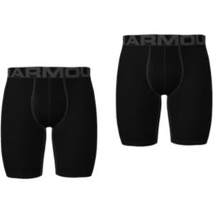 Under Armour Tech 9in 2 Pack-BLK M