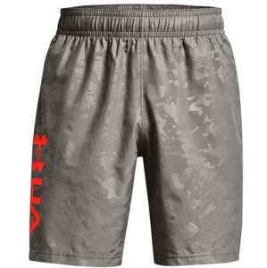 Under Armour Woven Emboss Shorts-GRY S
