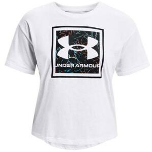 Under Armour Live Glow Graphic Tee-WHT XS