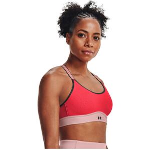 Under Armour Infinity Mid Bra Blocked-RED S
