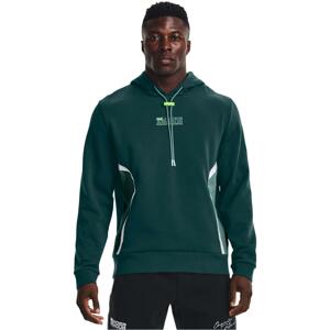 Under Armour SUMMIT KNIT HOODIE-GRN S