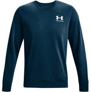 Under Armour Rival Terry LC Crew-BLU M