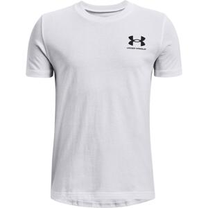 Under Armour SPORTSTYLE LEFT CHEST SS-WHT XS