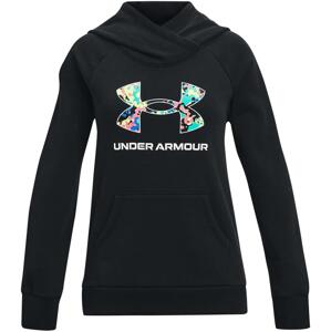 Under Armour Rival Logo Hoodie-BLK XS
