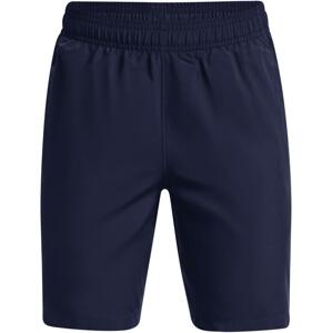 Under Armour Woven Graphic Shorts-NVY XS