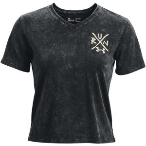 Under Armour Destroy All Miles Tee II-BLK XS
