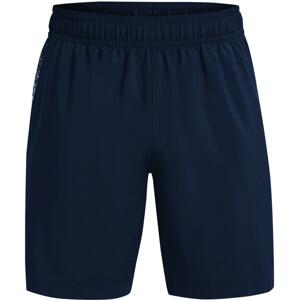 Under Armour Woven Graphic Shorts-NVY L