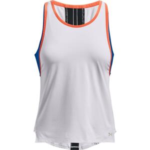Under Armour 2 in 1 Knockout Tank-WHT XS