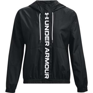 Under Armour Rush Woven FZ Jacket-BLK XS