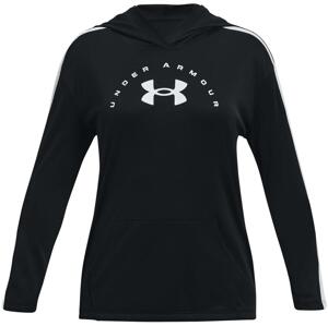 Under Armour Tech Graphic LS Hoodie-BLK XS