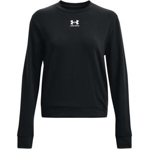 Under Armour Rival Terry Crew 1369856-001 BLK