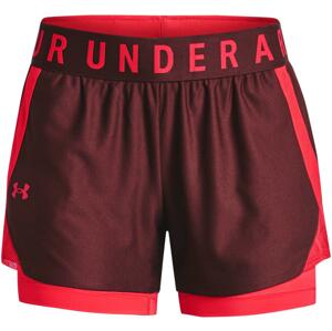 Under Armour Play Up 2-in-1 Shorts -RED XS
