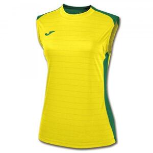 Joma Campus II Women Sleeveless Shirt Yellow-Green XS