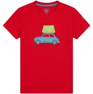 Dětské tričko La Sportiva Cinquecento goji červená