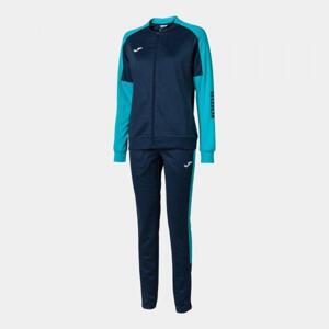 Joma Eco Championship Tracksuit Navy Fluor Turquoise L