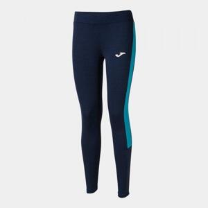 Joma Eco Championship Long Tights Navy Fluor Turquoise XL