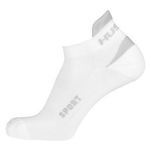 Husky Sport M (36-40), bílá/šedá Ponožky
