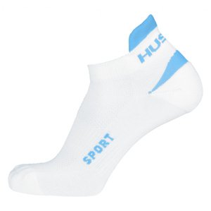 Husky Sport M (36-40), bílá/modrá Ponožky