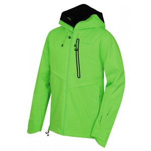 Husky Mistral M M, neonově zelená Pánská lyžařská bunda