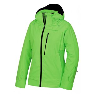 Husky Montry L S, neonově zelená Dámská lyžařská bunda