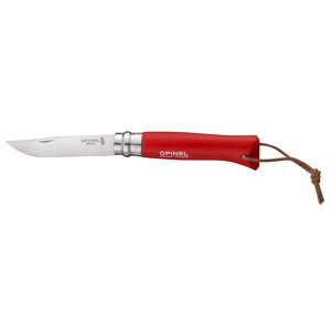 Opinel VR N°08 Inox trekking červená Zavírací nůž