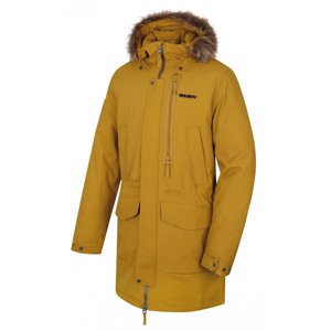 Husky Nelidas M XL, horčicová Pánský zimní kabát
